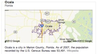 Ocala map